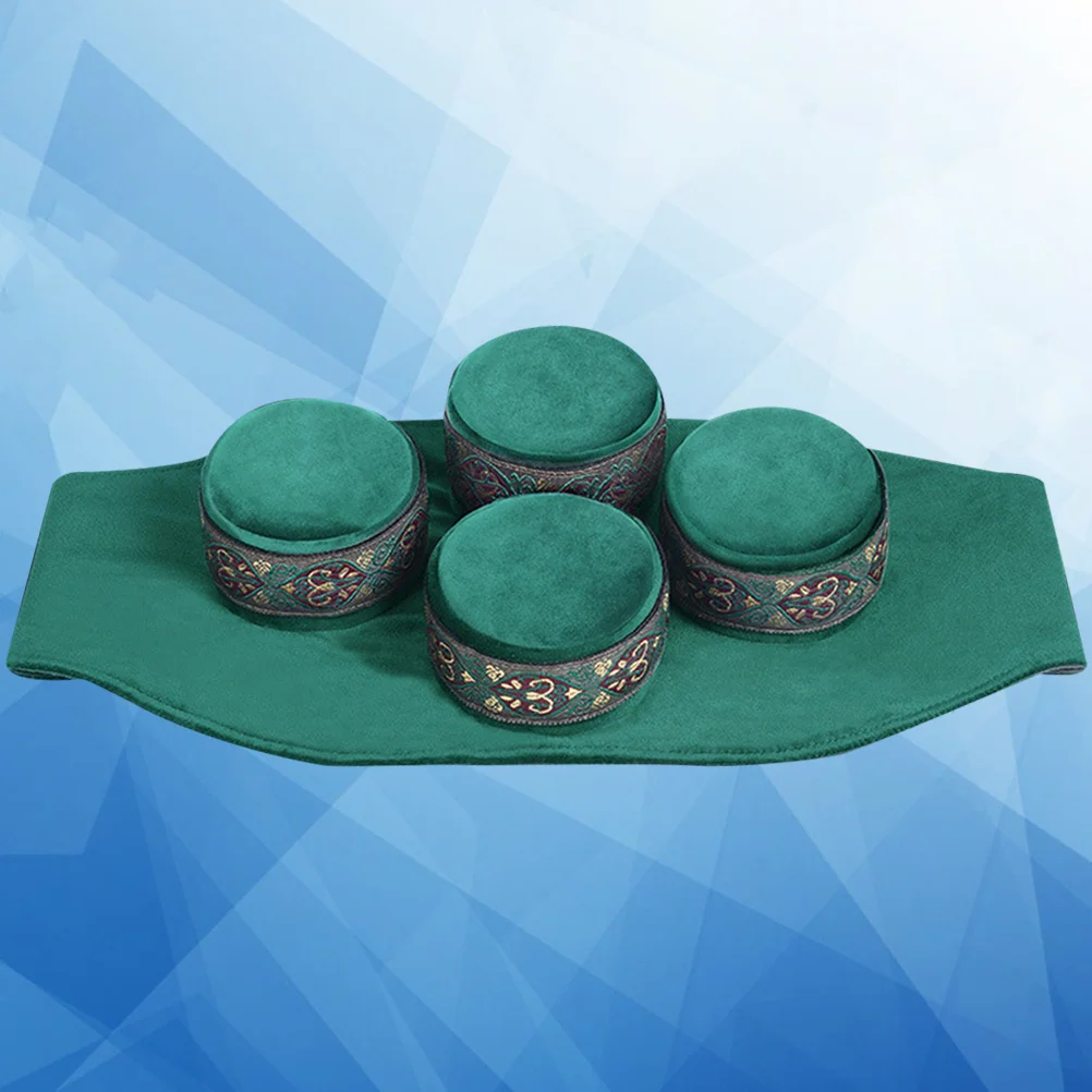 1 مجموعة 1 مجموعة من صندوق الكى الأخضر المحمولة دخاني Moxa الحاويات لتدليك الرقبة خفيفة الوزن دائم مقاومة للحرارة Moxa #4