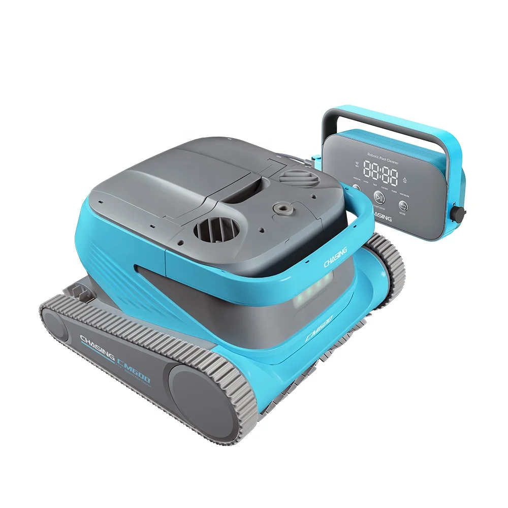 

CM600 Powerful Vacuum Cleaner With Filter Bag Portable Automatic Pool APP Control Robot Swimming Accessories