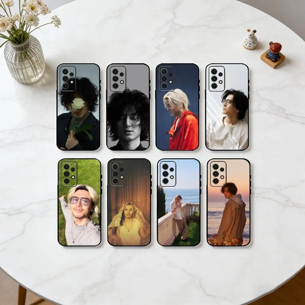 J-Pop Artist Fujii Kaze  Phone Case For Samsung S25,S24,S21,S22,S23,S30,Ultra,S20,Plus,Fe,Lite,Note,10,Black Cover