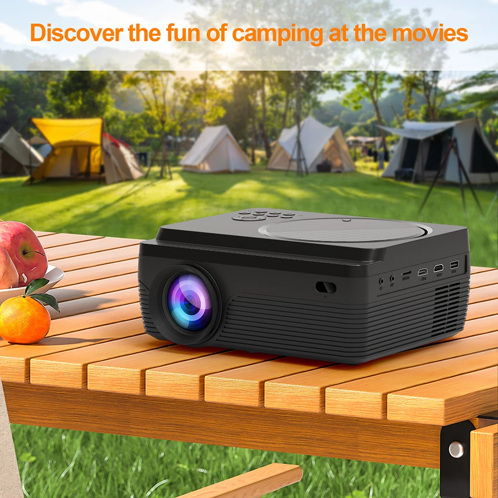 DVD Smart Projector Full HD 1080P Projector WIFI 2.4G&5G BT4.1 Outdoor Portable Projector for Home Theater Intelligent Projector