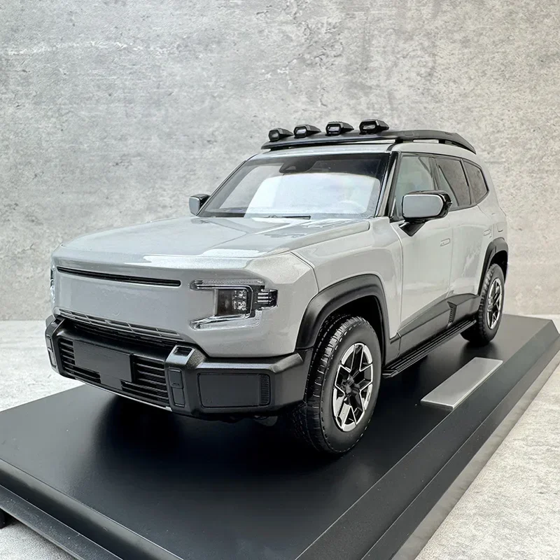 รถโมเดลจำลองโลหะผสม Deep Blue G318 1:18 รุ่นดั้งเดิมจากโรงงาน รถออฟโรดพลังงานใหม่ ของสะสม ของขวัญสุดพิเศษ