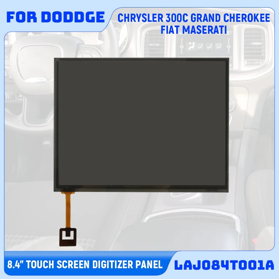 

Auto 8.4" Uconnect Touch Screen Digitizer For Dodge Charger 300 2011-2014 Maserati Ghibli LAJ084T001A Car LCD Display Parts