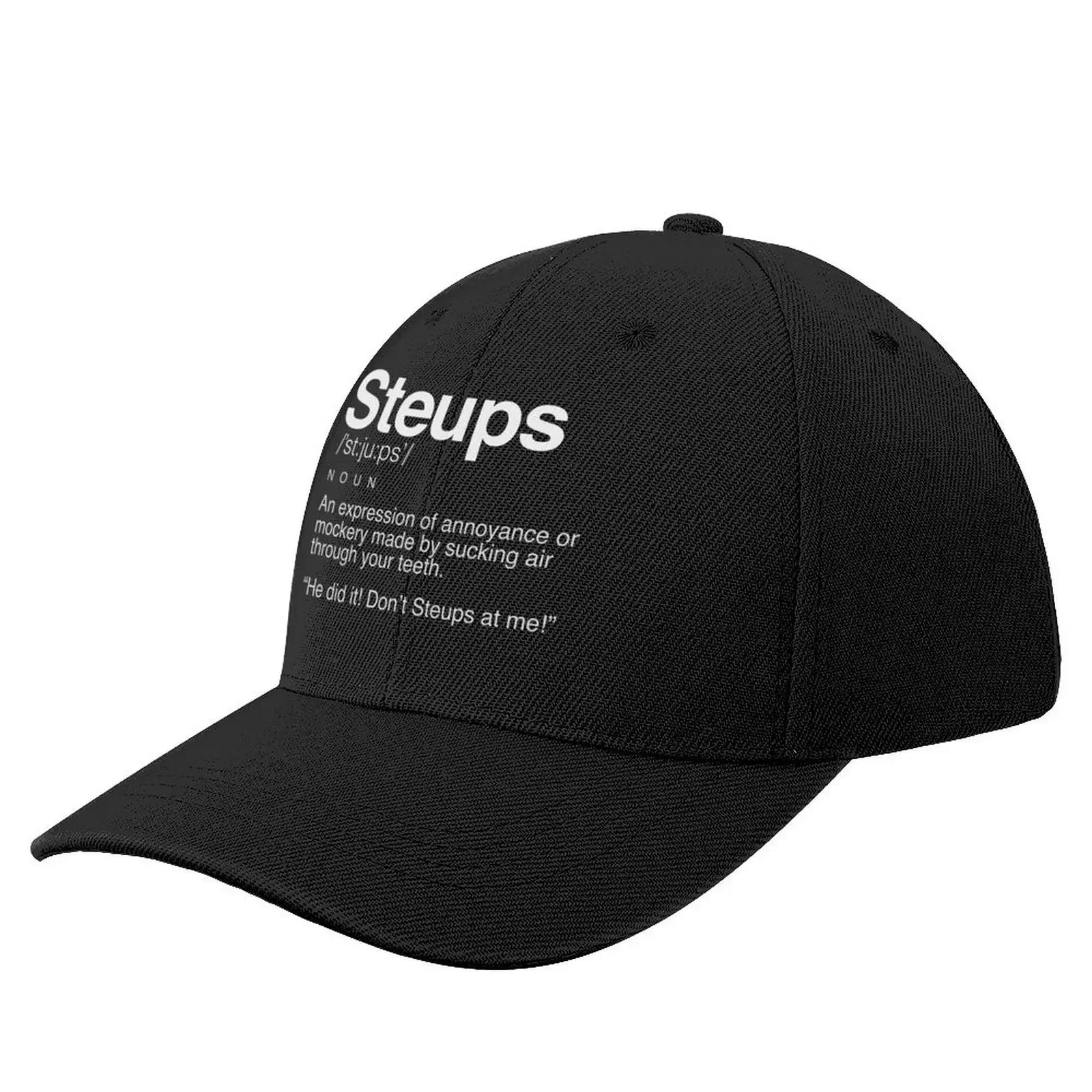 Steups Trinidad Slang Word - Trinidad And Tobago Steups Baseball Cap Sun Cap foam party Hat Vintage Caps For Women Men's