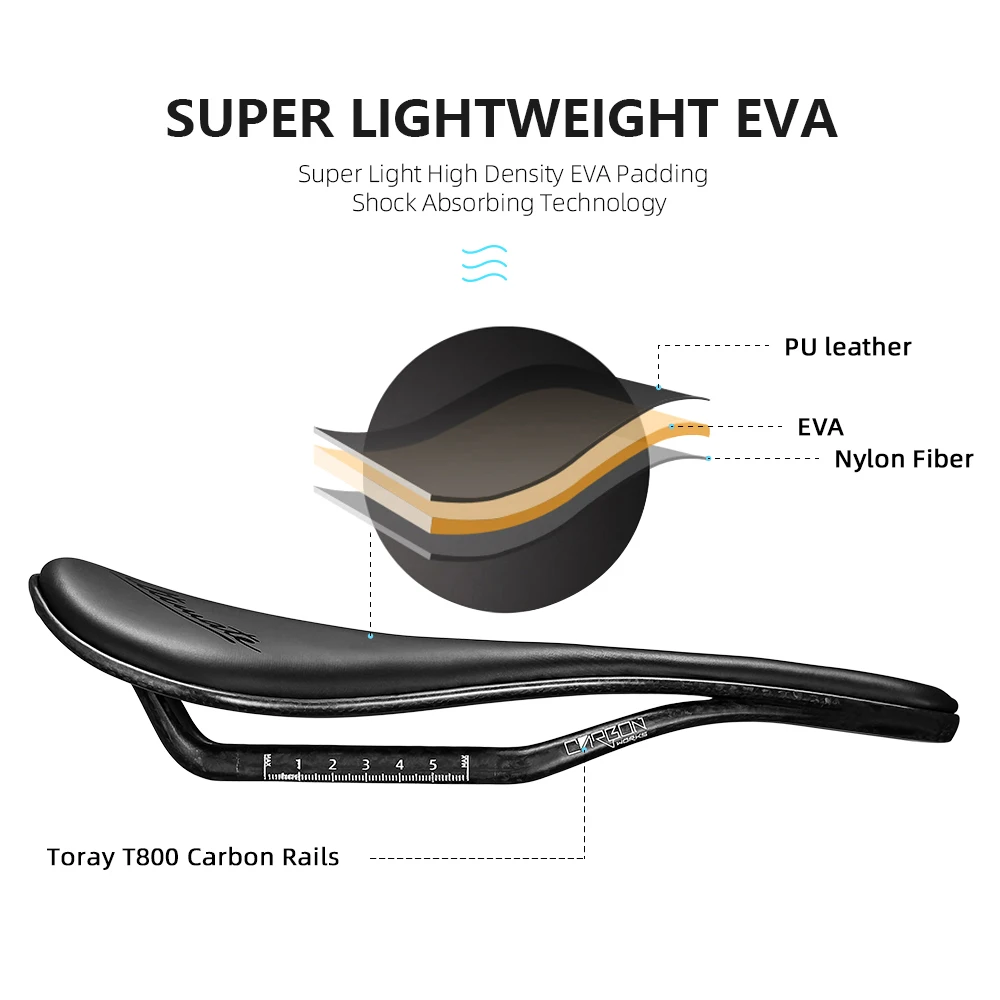 2026 RYET Carbon 3D Printed Bike Saddle 143MM 7*9 Bike Seating EVA 3D Triathlon Road MTB Mountain Gravel Cycling Cushion Parts
