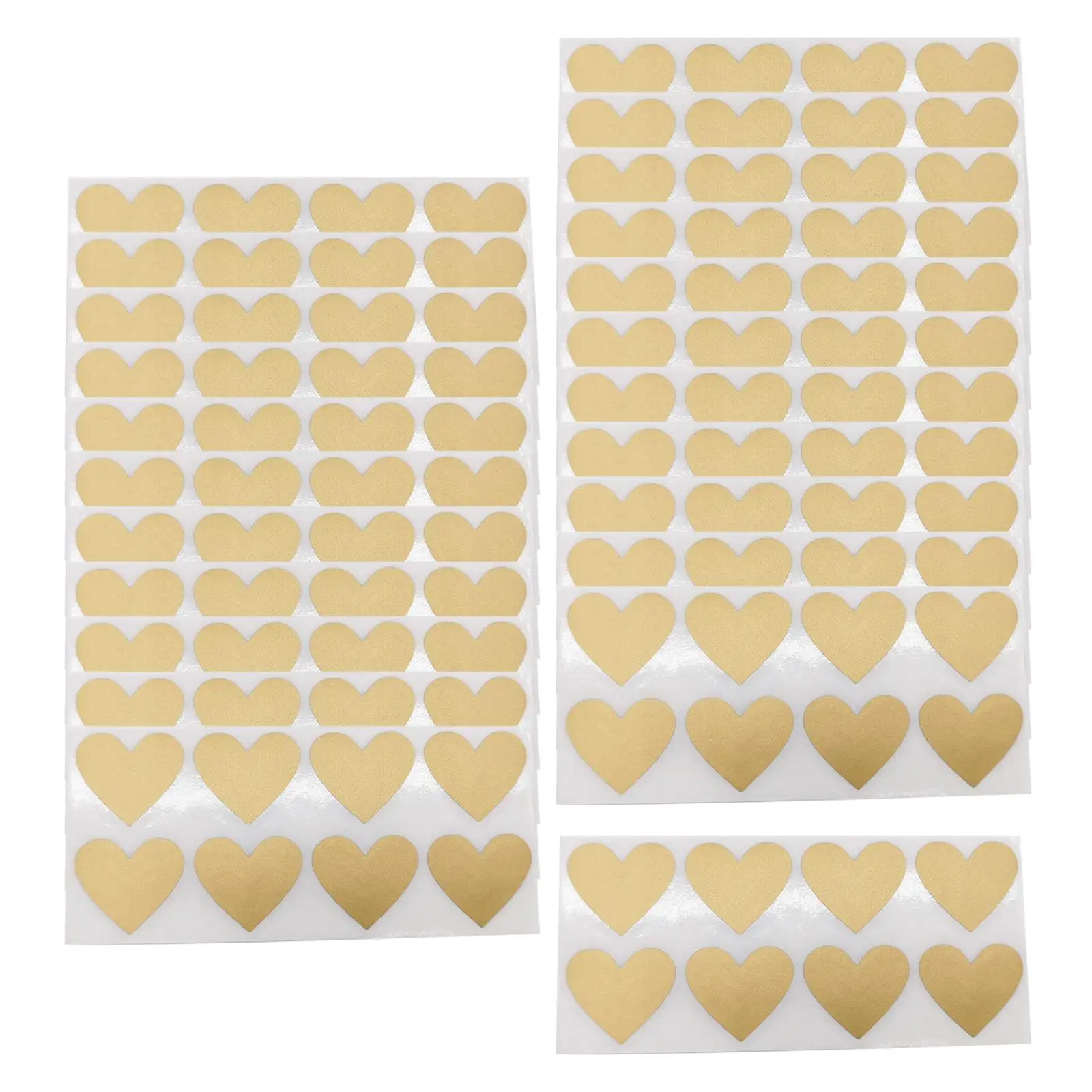 Pack of 300 Heart Scratch Off Stickers Scratch Card Stickers Self Adhesive Labels for Gender Reveal Gift Baby Shower Party Favor