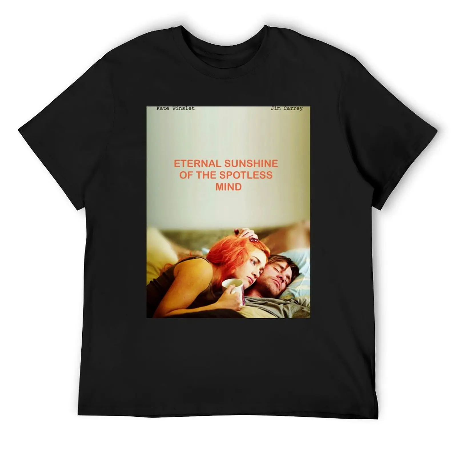 eternal sunshine of the spotless mind poster T-Shirt new edition blanks plain black t shirts men