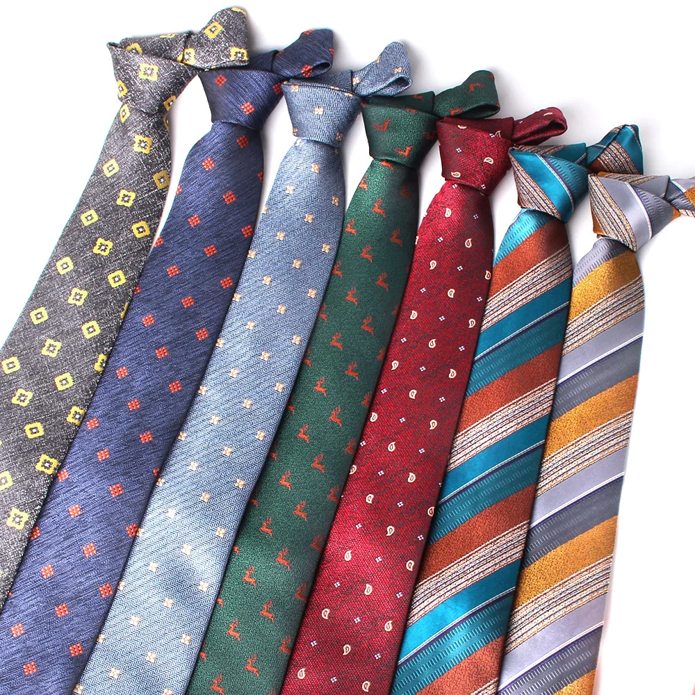 Jacquard Ties Groom Necktie For Wedding Party Boys Girls Neck Tie Skinny Necktie For Men Women Neck Wear Groomsmen Tie Gravatas