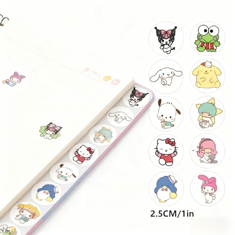 Bestseller phänomenale Zeichentrickfigurenaufkleber mit hoher Ästhetik (My Melody & Kuromi) – ein unverzichtbares Geschenk für Kinder