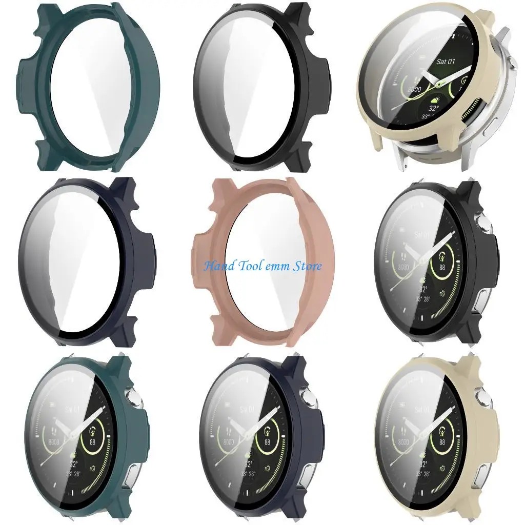 

H37F Smartwatch Housing Protector Case with Screen Protector Film for 4 41mm Cover Shell & Film Scratchproof Case