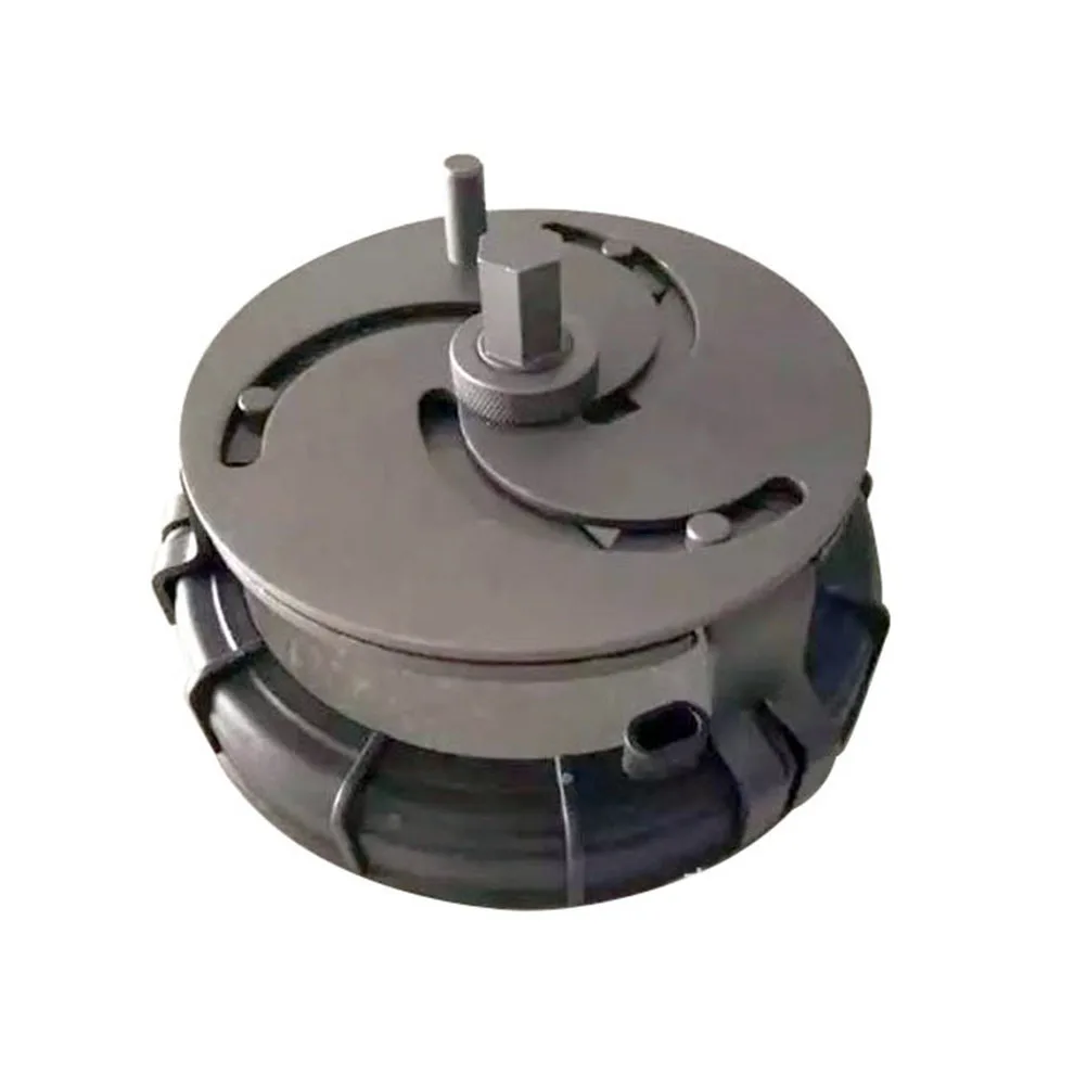 

Car Fuel Pump Wrench Adjustable 100-170mm Collar Removal Tool Durable Metal 3 Jaw Hand Tool for Vehicle Fuel Tank Lid