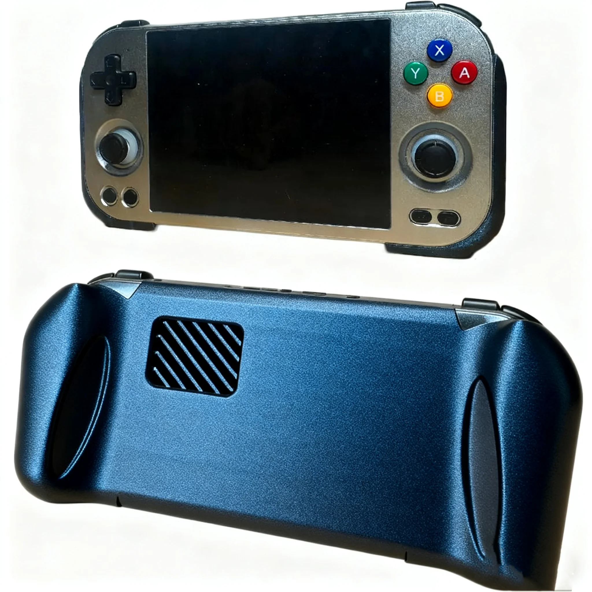 

PLA+ Material Handle Controller DIY 3D Printed Grip Handle For Anbernic RG477m Game Console Holding Handle Ergonomic Design