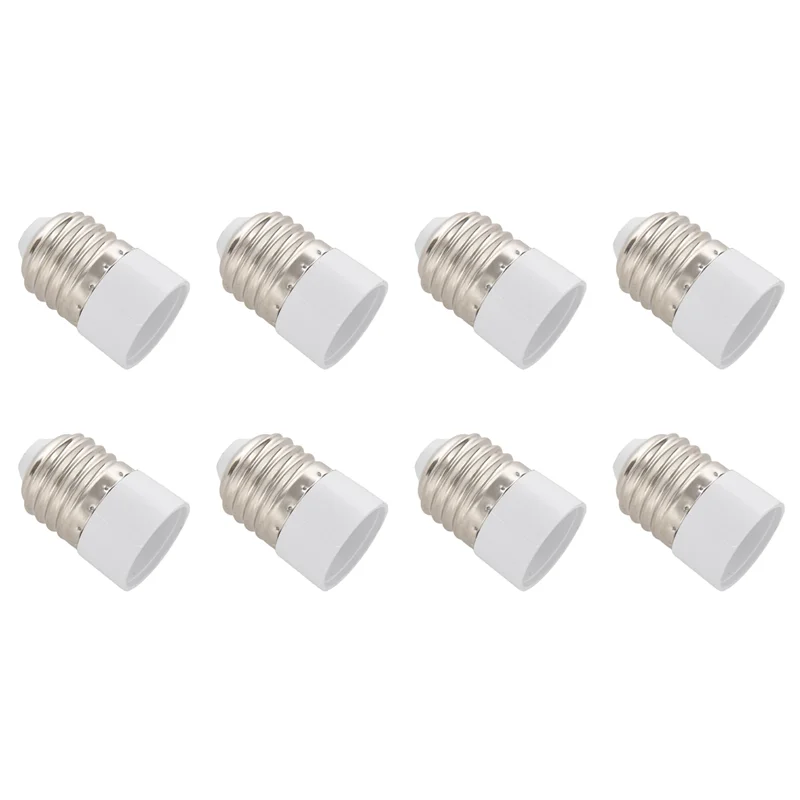 VELIF-8X E27 para E14 Base LED Conversor de adaptador de lâmpada