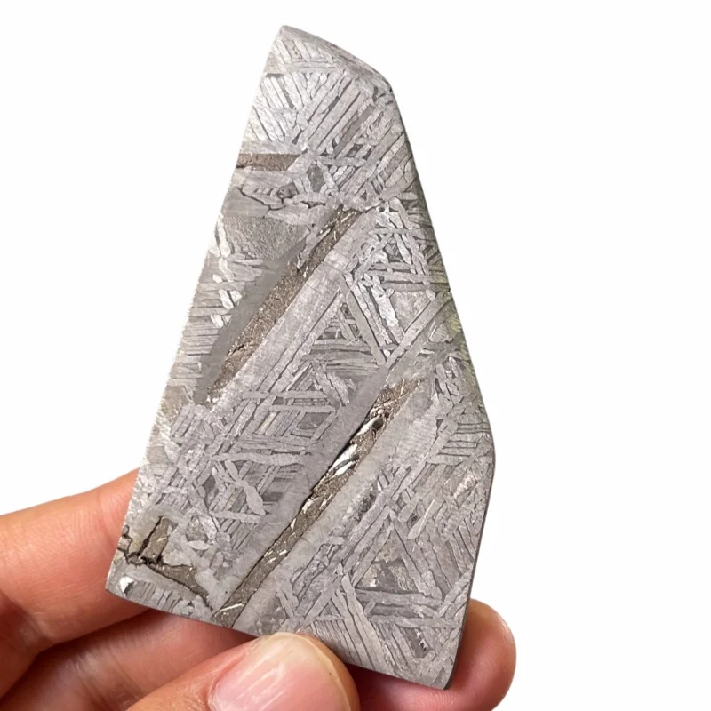 51.3g Muonionalusta Iron Meteorite Specimen Iron Meteorite Slice Natural Meteorite Material Collection - CC193