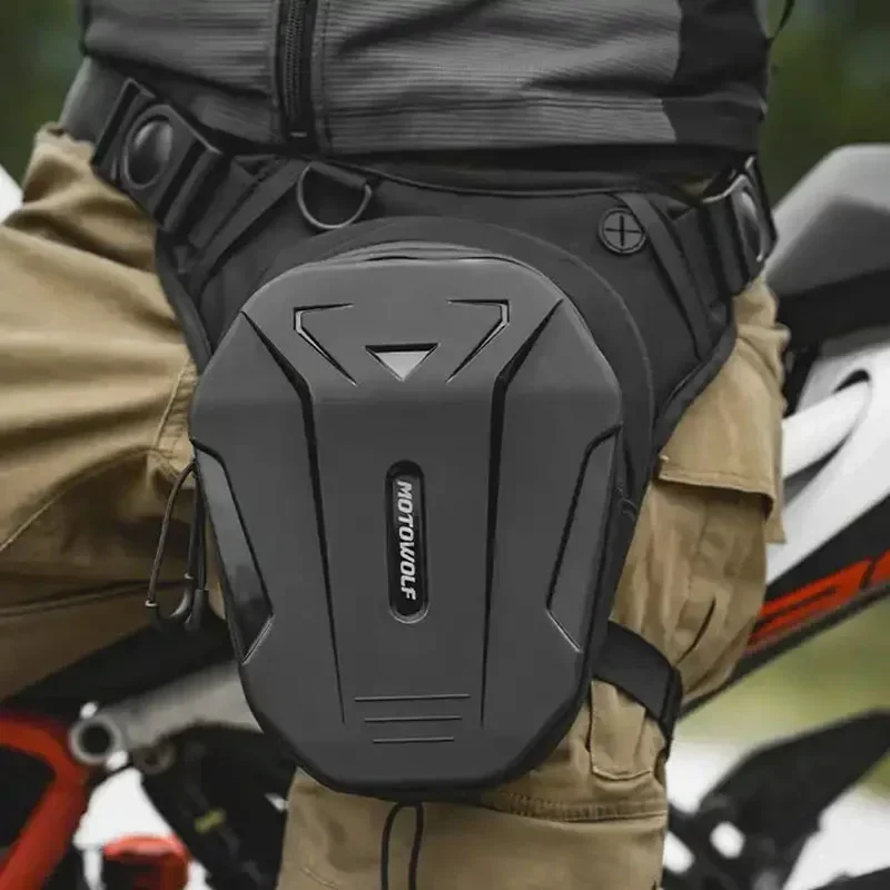 Waterproof Motorcycle Drop Leg Bag For Men Women Outdoor Riding Cycling Tactical Travel Waist Bag Fanny Pack Hip Belt Bum Bag