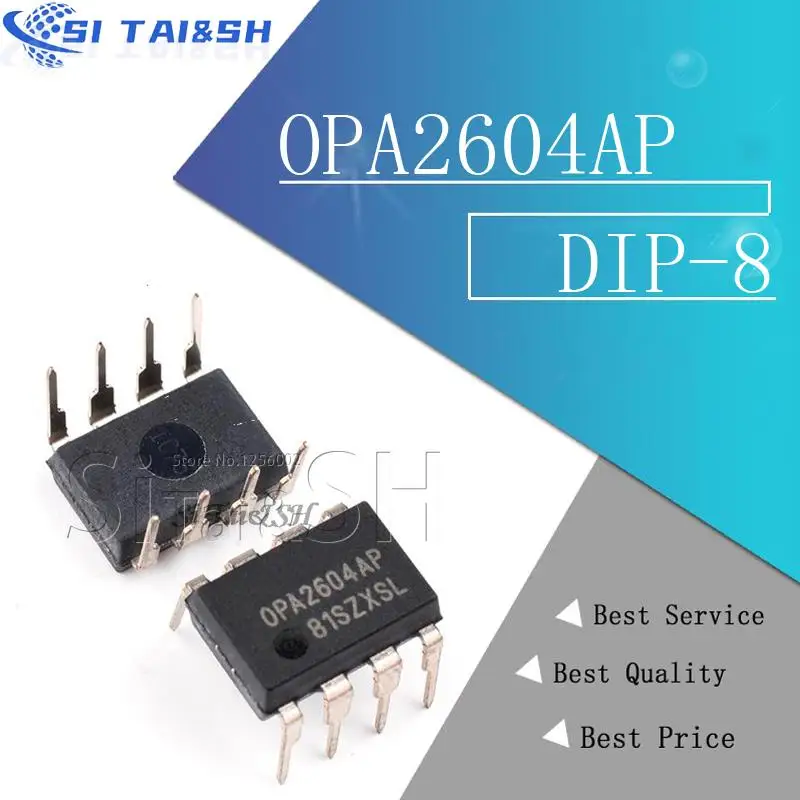 5PCS OPA2604AP DIP8…