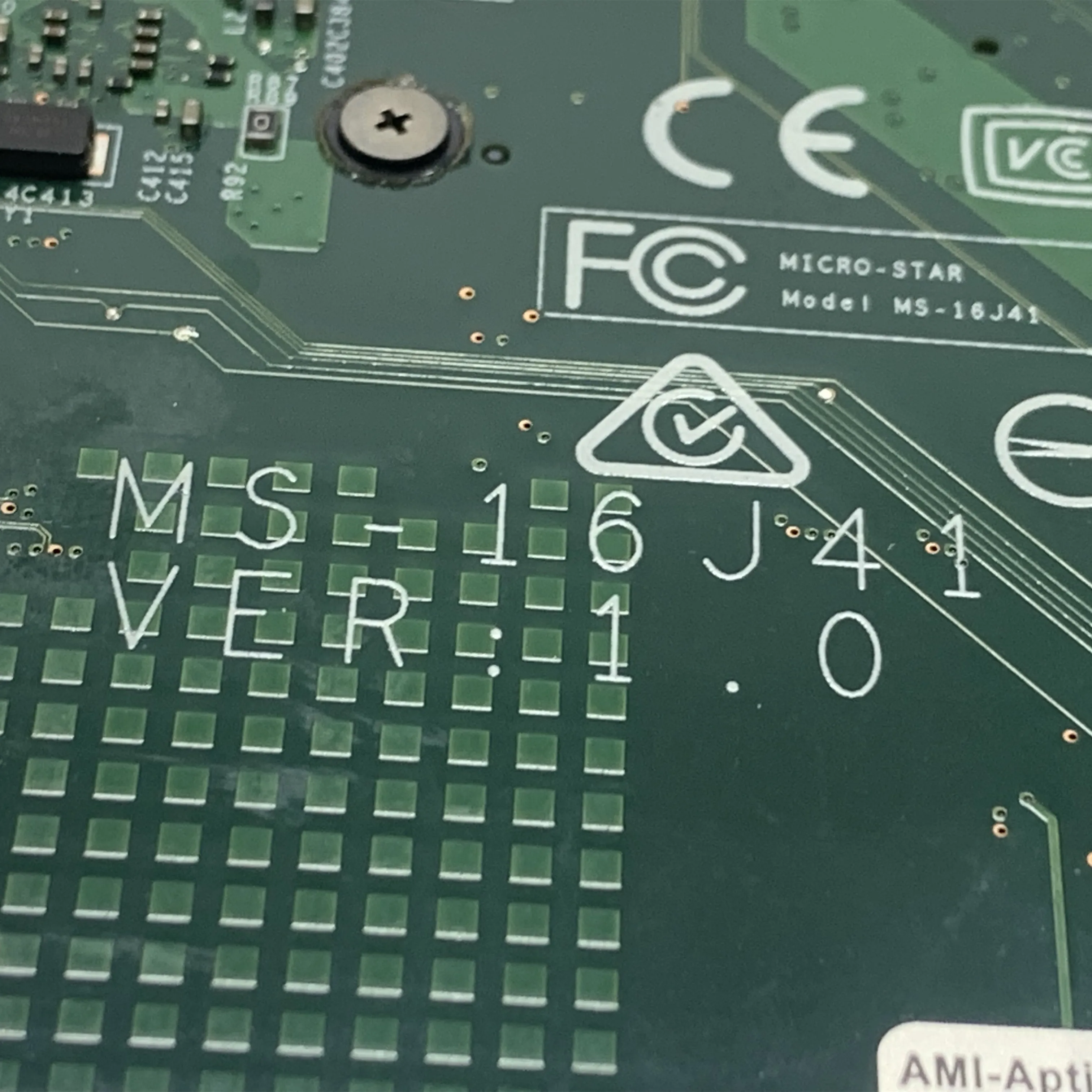 Imagem -05 - Placa-mãe Original do Portátil para Msi Ms16j41 Ms-16j4 Ms-1794 Ge62 Ge72 I76700h Cpu Gtx970m Funcionando Perfeito