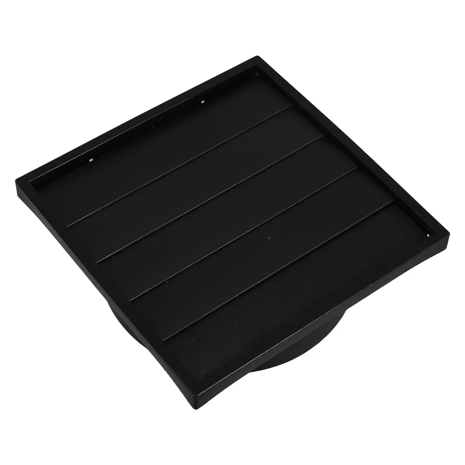 Plastic Square ABS Louver Vent Cover Mesh Wall Outlet 7.87 Vent Opening 8.94 Exterior Window Fan Exhaust Air Grille Cover