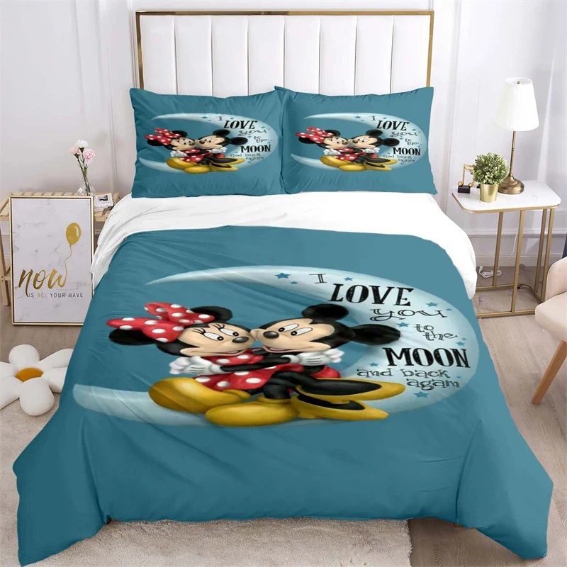 

Mickey Duvet Cover for Single Double Bed Full Size King Pillow Case Duvet Cover Set Home Bedding Duvet Cover Set Room Decor