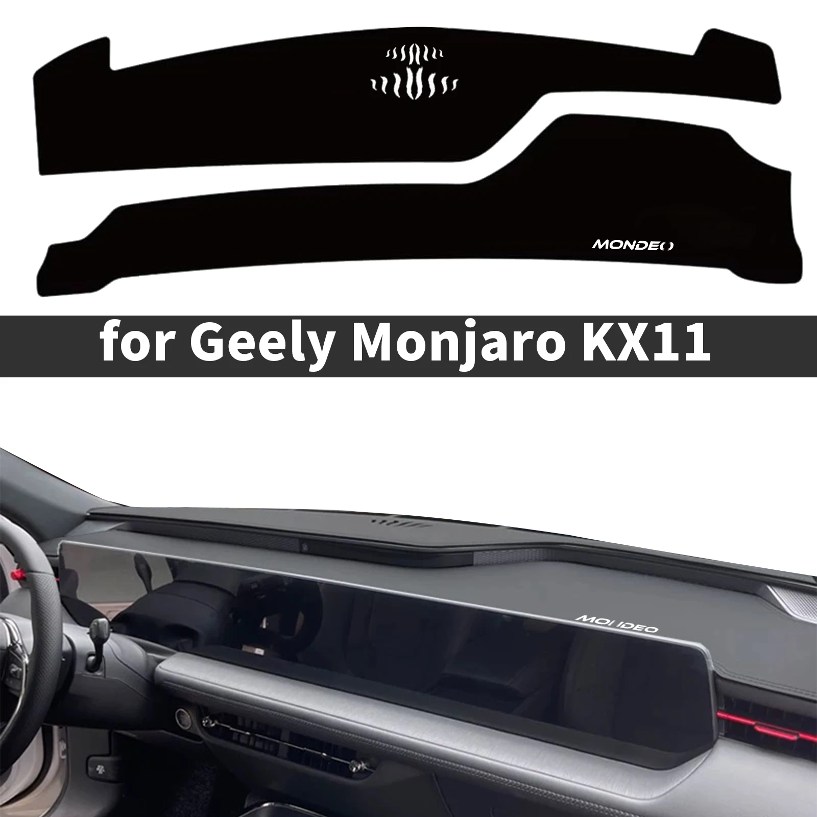 

fit for Ford Mondeo Taurus MK5 2023 2024 2025 LHD Car Accessories Dashmat DashMat Sunshade Dashboard Cover Pad Protective Carpet