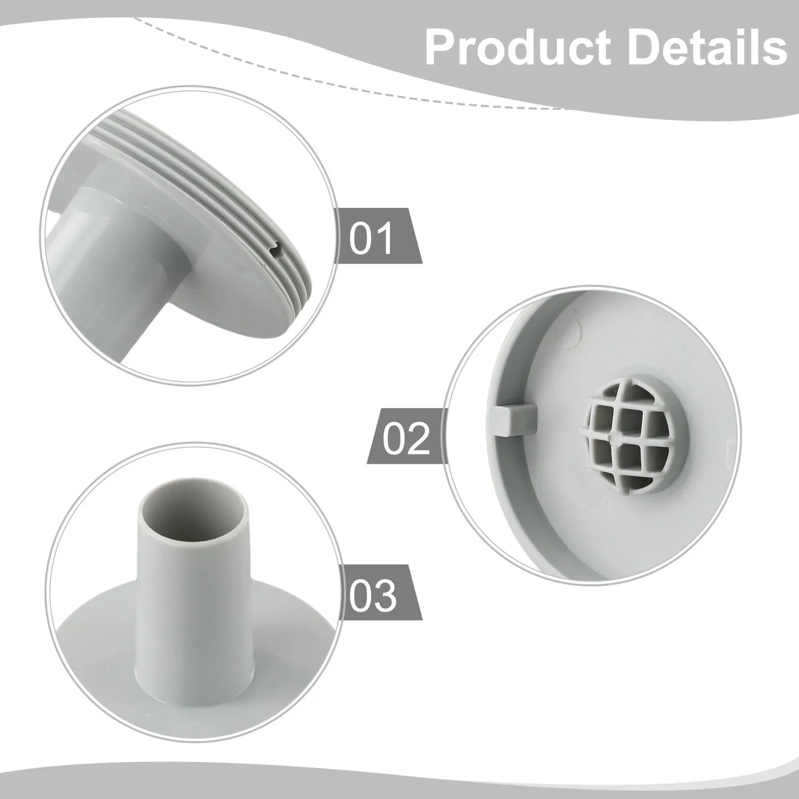 Pool Maintenance Pool Grid Filter Connector Filtration System Easy Installation Pool Accessory Cleaning 9*9*8cm