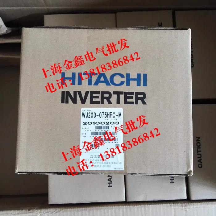 New Original Hitachi HITACHI Inverter C1-075HFC2 Replaces WJ200-075HFC-M In Stock
