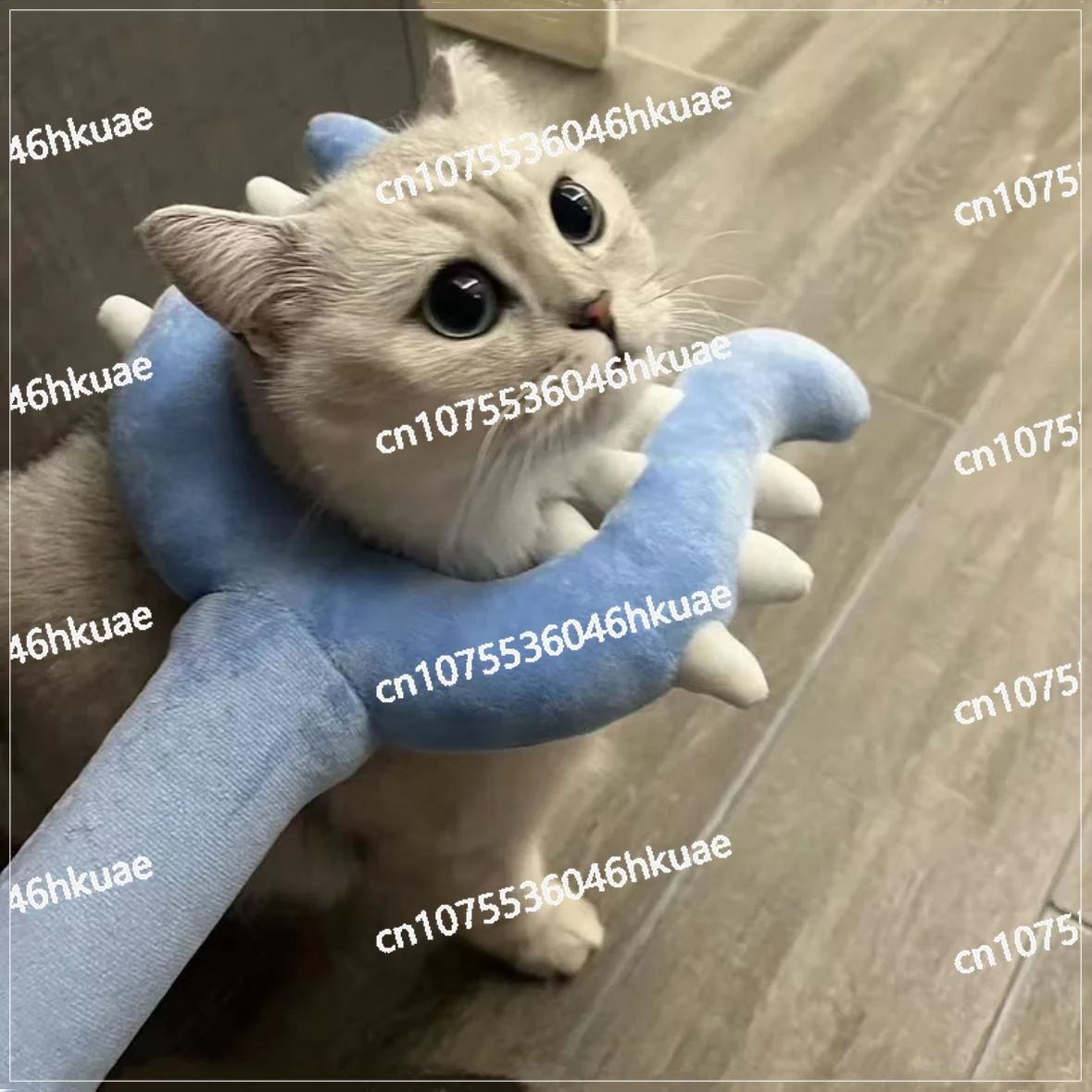 

Крестовая палочка длиной 70 см, палочка для кошек, плюшевая вилка для кошек, устойчивая к царапинам, интерактивная специальная игрушка для домашних животных