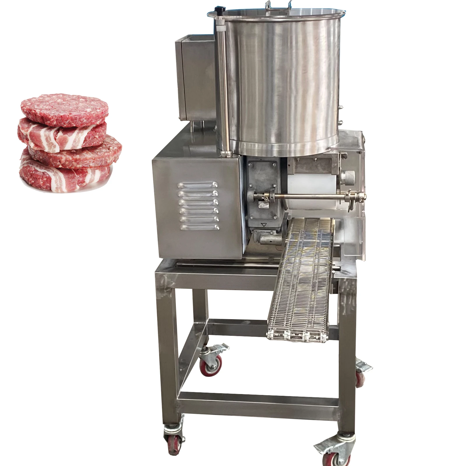 Commercial Automatic Hamburger Press Hamburger Patty Manufacturer Hamburger Patty Forming Machine with competitive price