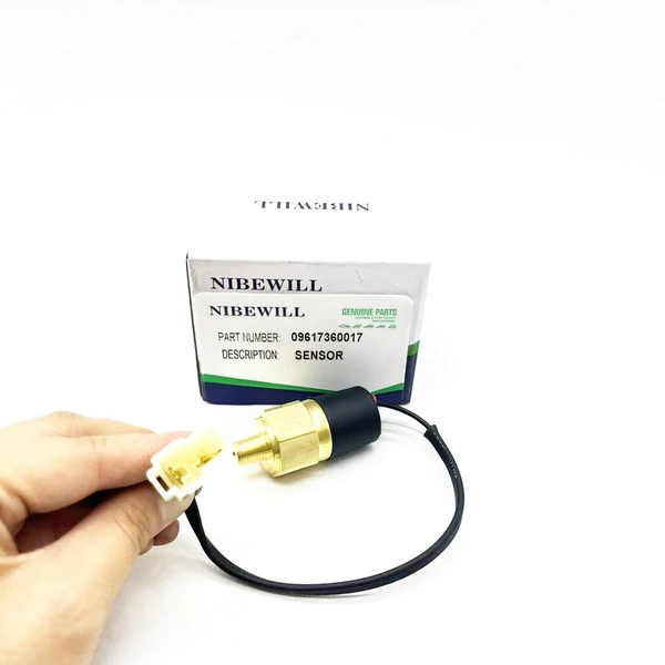 Oil Pressure Switch 09617360017 0.7Bar Normally Open With Wire For LiuGong Excavator Engine Replacement Spare Part