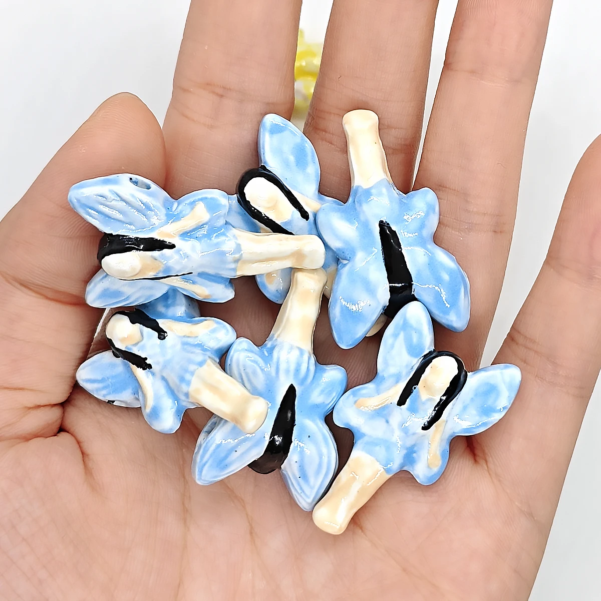 35mm 2/4 Stück Feenblau-Gelbe – Snake Plant Ceramic Bewertung und Preis