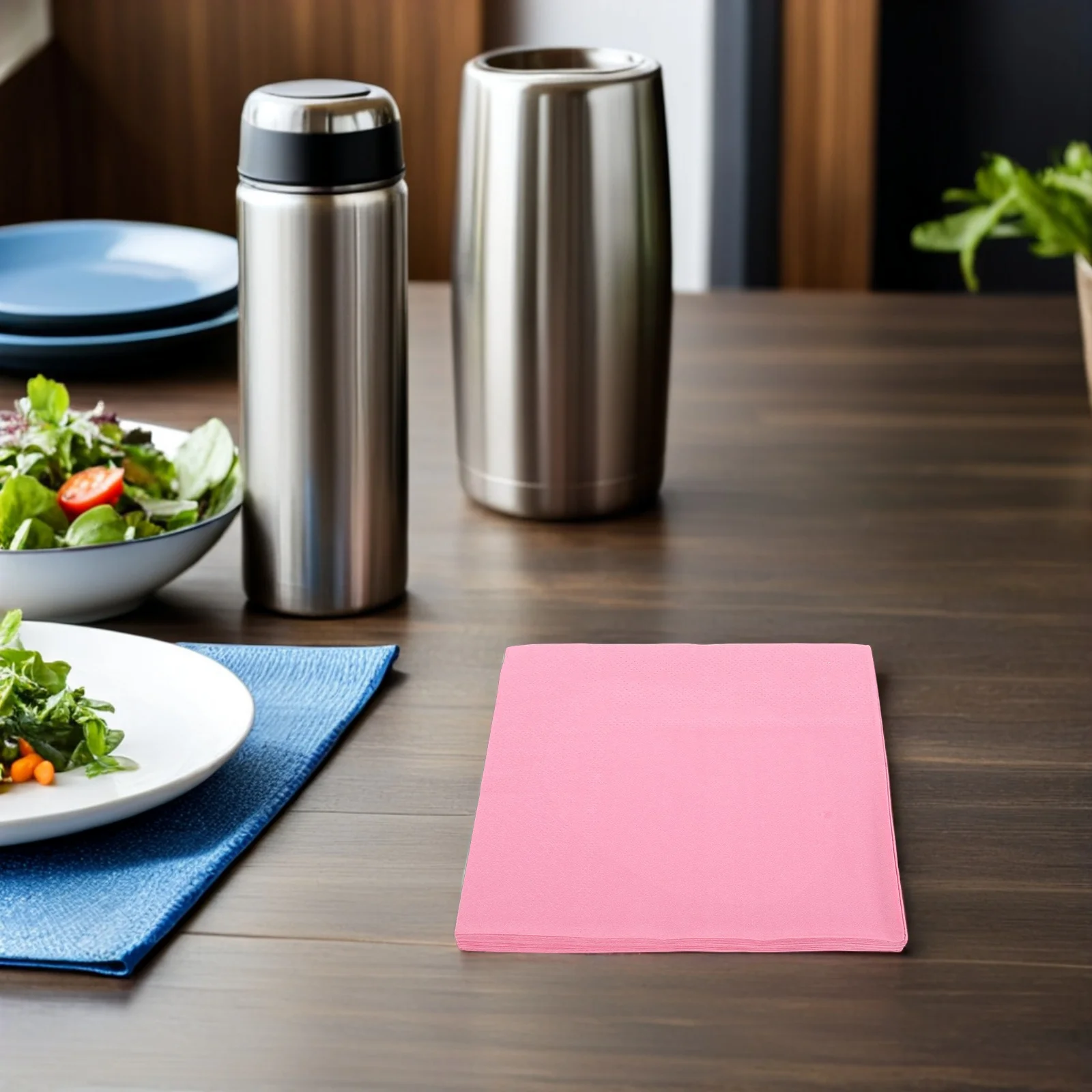 

120Pcs Pink Party Napkins Disposable for Wedding Dinner Birthday Bathroom Table Decor Decoration Napkins Guest Towels