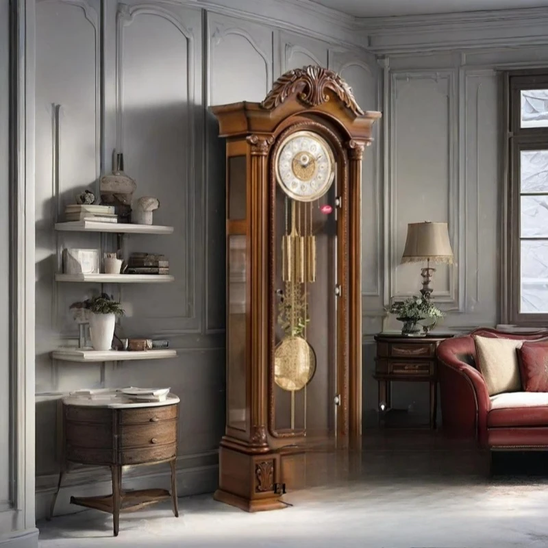 

Style clock 31-day wind-up mechanical movement or quartz movement