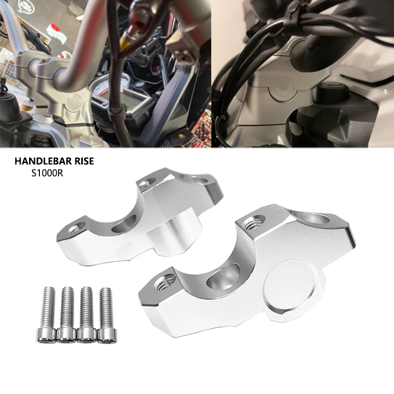 For BMW S1000R M1000R S 1000 R M 1000 R 2014-2023 2019 2020 2021 2022 Motorcycle 28mm Handlebar Riser Heightening Clamp Mount