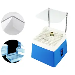 Stained Glass Grinder Professional 220V with Baffle Board Small Grinder Tool for Glass for Ceramic Art DIY Shell DIY Enthusiasts