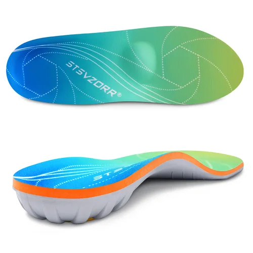 Plantilla ortopédica para aliviar la fascitis Plantar iFitna, dolor metatarsiano, pies planos, soporte para el arco, insertar para hombres y mujeres de pie durante todo el día