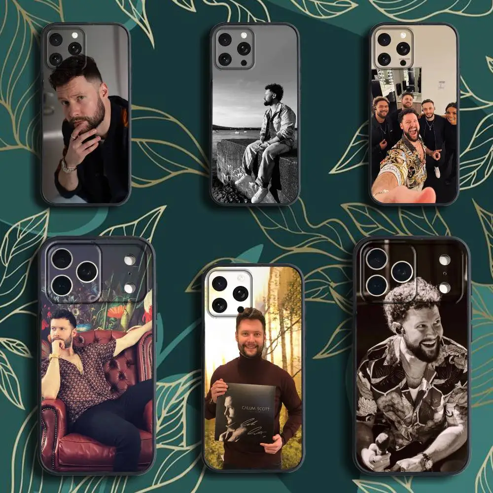 

Avenoir C-Calum Scott Phone Case For iPhone 17,16,15,14,13,12,Pro,Max,Plus,E,SE4,Air,Mini Black Soft Box