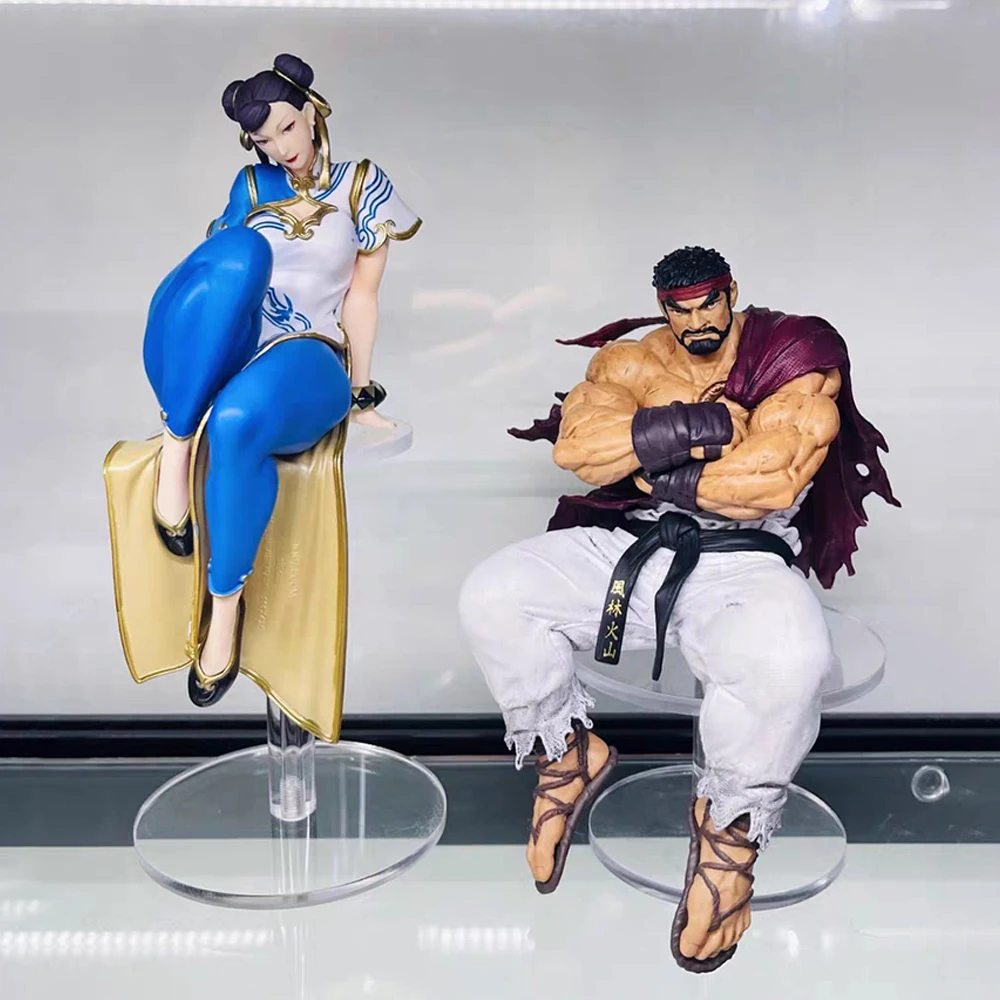 

In Stock Original SEGA Premium Figure Street Fighter 6 Chun-Li Ryu Hoshi PM 14Cm Genuine Action Anime PVC Model Collectible Toys