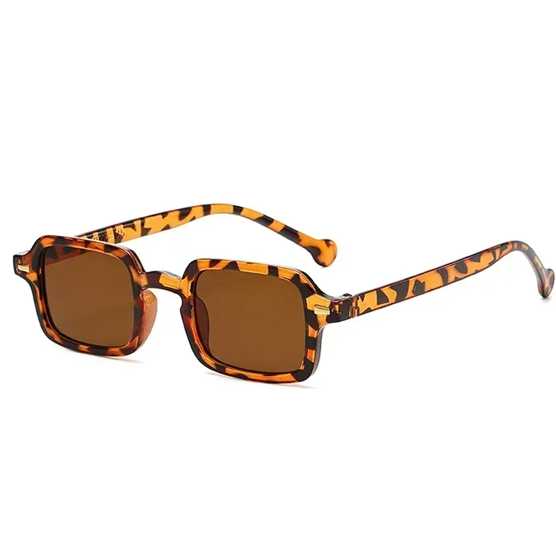 Classic Square Casual Fashion Sunglasses Women Men Vintage Stylish Oval Shaped Minimalist Female Male