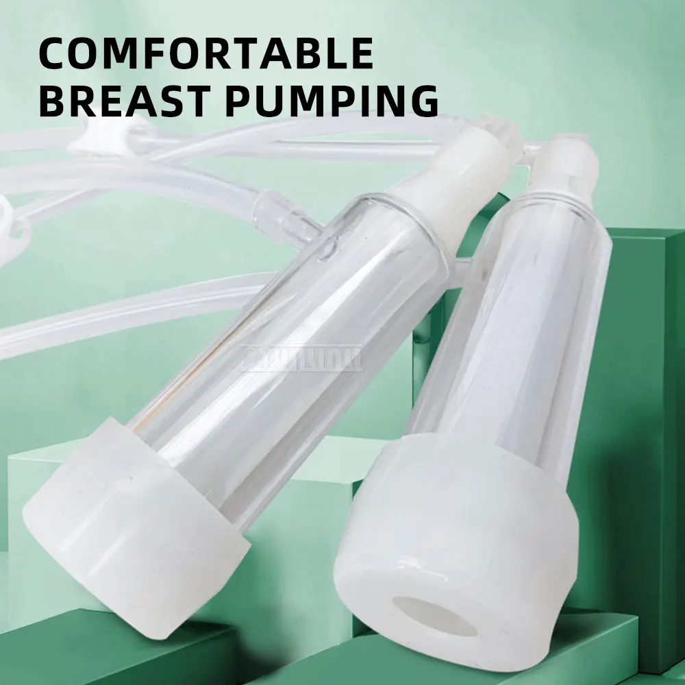 Small Rechargeable Pulsating Milking MachineMilking Machine for Cow, Goat Milker, for Livestock
