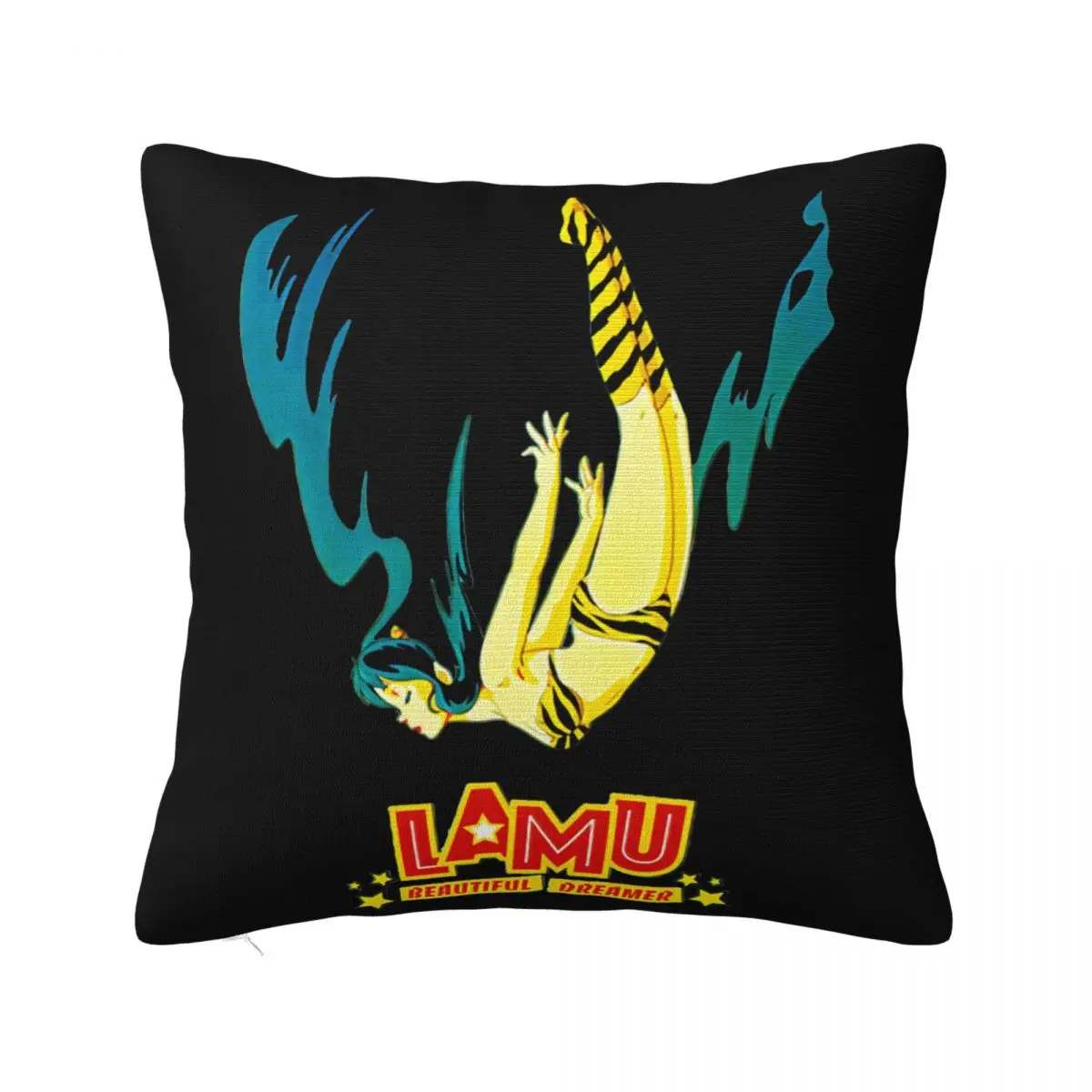 Anime Lamu Beautiful Dreamer V1 Urusei Yatsura White All Sizes S 5Xl Discount Pillow Case