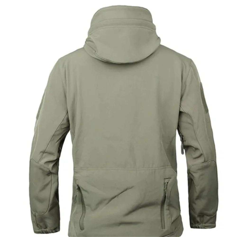 TAD-Veste militaire en peau de requin pour homme, manteau à coque souple de l'armée imperméable, coupe-vent de pluie, hiver