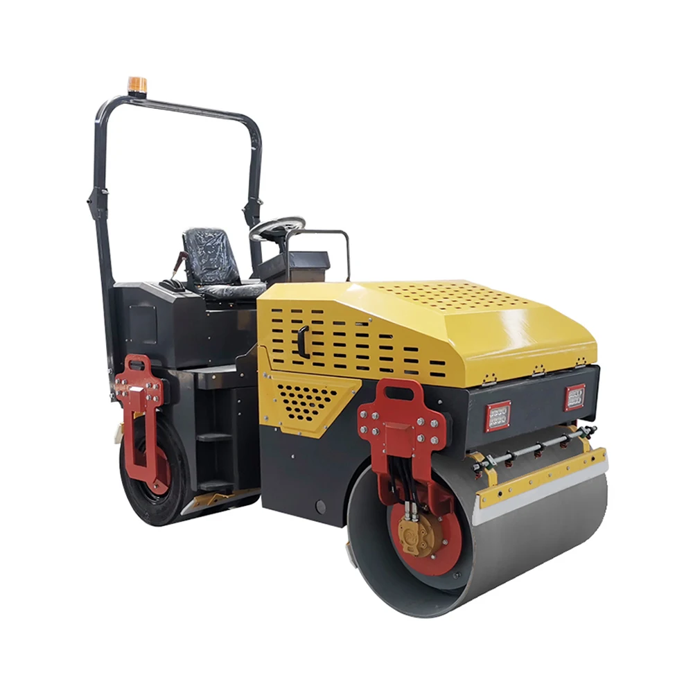 Road Roller Walk Behind Double Drum High Quality Mini Road Roller Compactor Customization