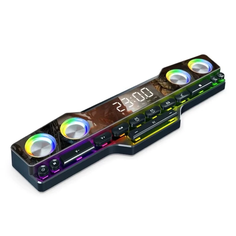 High-end home audio/video accessories RGB color audio speakers, HiFi audio system, V18 gaming speakers