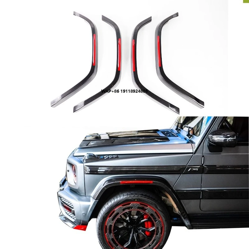 2019-2023Year New G Class G63 Carbon Fiber Fender Arches for W464 G63 Auto Body Systems Wheel Arches W463A Wheel Eyebrows