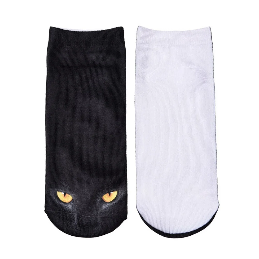 Neue 3D-Druck Tier Mode Tiger Panda Katze Hund Löwe Süßigkeiten Fleisch Kunst Bunte Frauen Lustige Socken Neuheit Geschenk Dropship – Detail 12