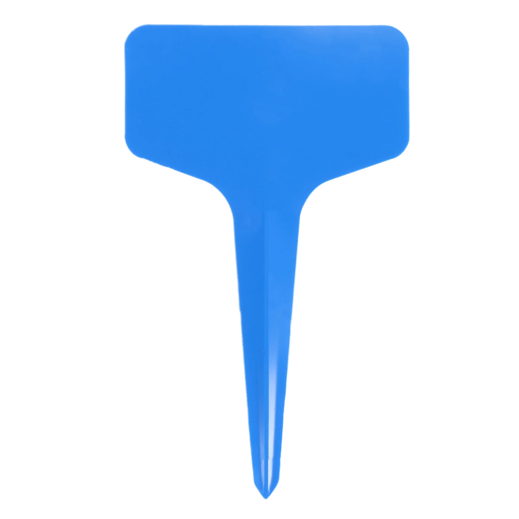 ป้ายต้นไม้พลาสติกกันน้ำหลากสี100ชิ้นป้ายต้นไม้รูปตัวทีป้ายสวนสำหรับสถานรับเลี้ยงเด็กแบบ6 X10cm 5สี