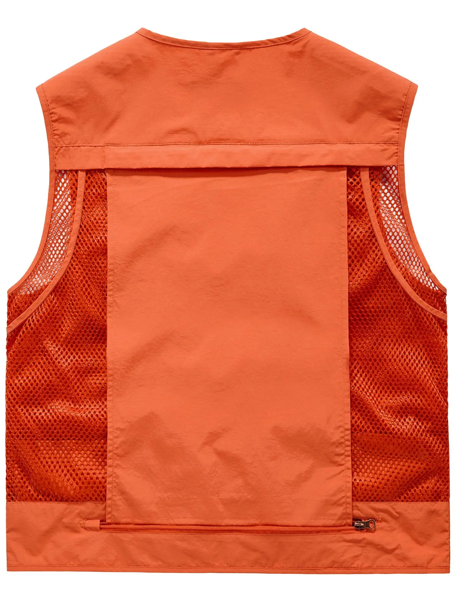 Women's Multifunctional Vest with Multiple Pockets Breathable Mesh Foldable Sleeveless Jacket for Outdoor Photography Hiking