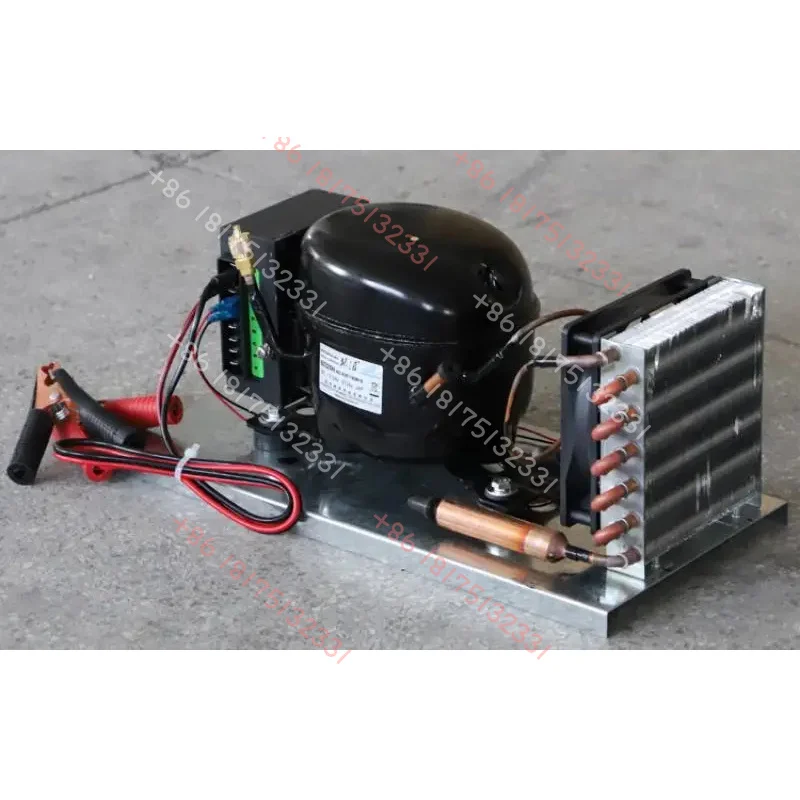 BD35HC BD45HC BD55HC DC Refrigeration Compressor‑Condenser Unit 12V‑24V For Car Marine RV Freezer Refrigerator Max 300L