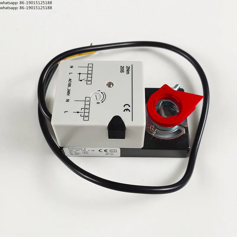 General damper Actuator 2Nm ON / OFF for Operation Of Air Control Dampers in HVAC system ADC24V / AC100-240V