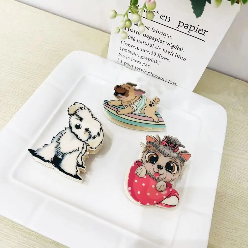

Creative Acetic Acid Acetate Animal Hair Claw Pig Cartoon Dog Hair Clip Grab Clip Cat Shark Clip Girl