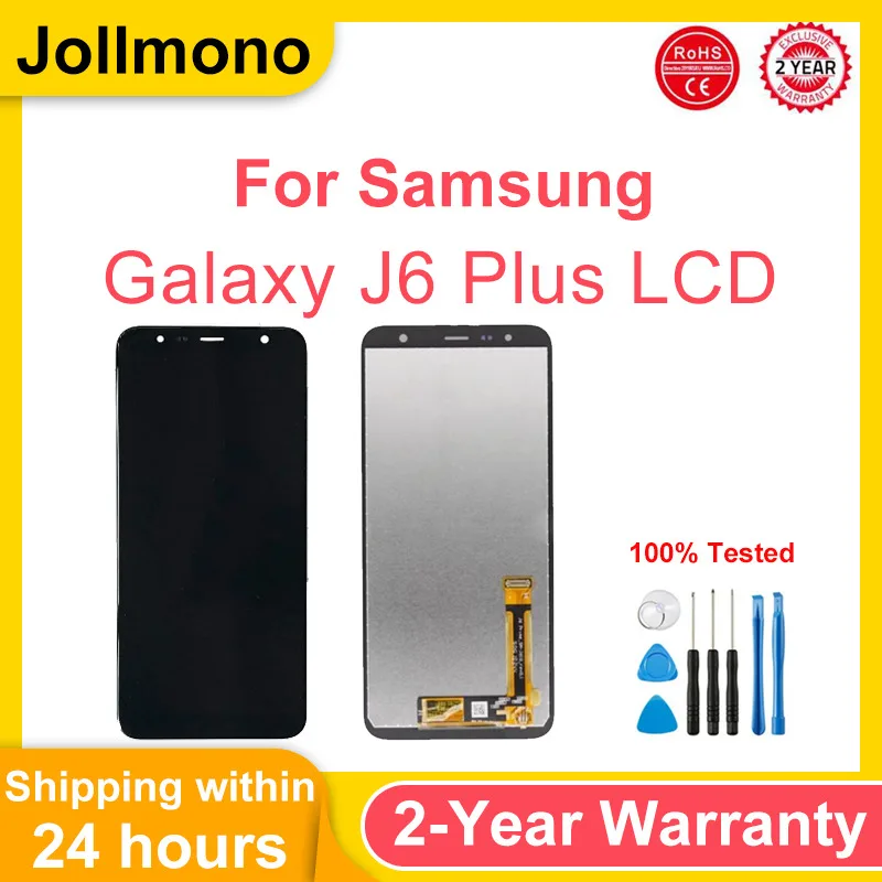 

6.0'' LCD For Samsung Galaxy J6+ J610 J610F J610FN Display LCD Screen replacement for Samsung J6 Plus Digitizer Assembly